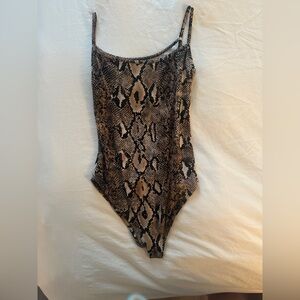 Snakeskin Bodysuit